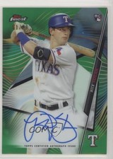 2020 Topps Finest Green Refractor 61/99 Nick Solak #FA-NS Auto 2ct