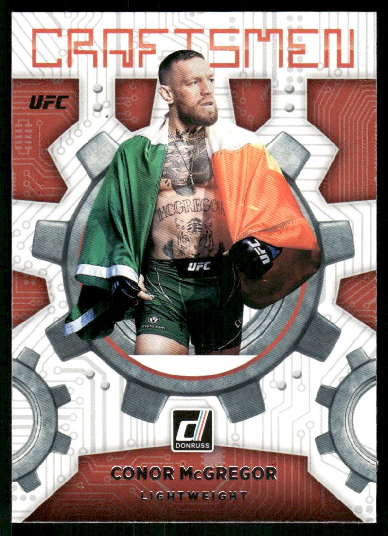 2022 Donruss UFC #17 Conor McGregor Craftsmen Press Proof