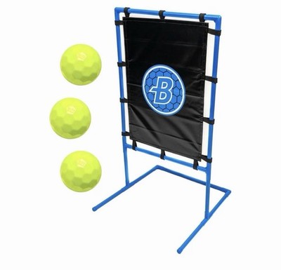 BLITZBALL Strike Zone Target Set with 3 Official Balls Backyard Baseball Game