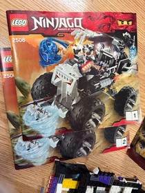 Lego Ninjago Skull Truck 2506 100% Complete + All Minifigures, instructions, Box