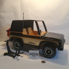 Vintage Tonka Toy. Large Scale Bronco Off-Road Jeep plus all accessories. VGC.