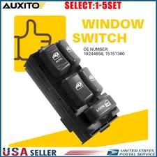 Master Window Switch for Chevy GMC C1500 K2500 Yukon Bravada Tahoe 95-04 1-10X