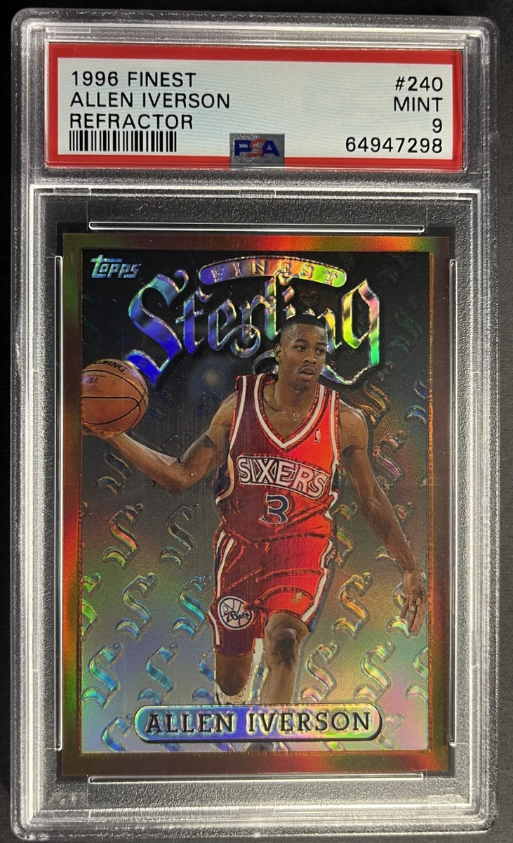 その他 1996-97 FINEST SILVER REFRACTOR MAESTROS 1996-97 Topps Finest - Allen Iverson #240 for sale | eBay