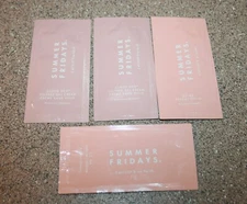 4 x Summer Fridays Cloud Dew Oil-Free Gel Cream & CC Me Brighten Serum Samples