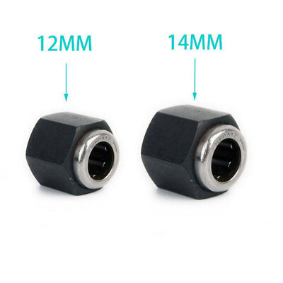 R025 Einweg Lager Hexenmutter 12MM 14MM für HSP 94122 94188 1/10 1/8 RC Auto