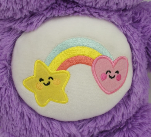 Care Bears Unlock Best Friend Bear 2022 Purple Plush Collectible Toy Head start - Picture 2 of 11