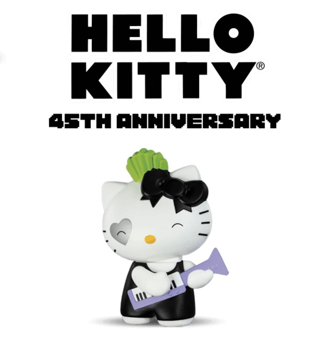 2019 McDonald's Hello Kitty Halloween Happy Meal Toys Rockin Roll