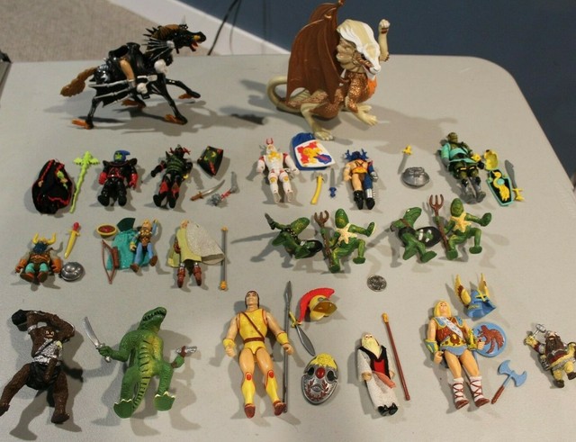 + U Pick 1983 1984 ad/&d figures Warduke Melf Grimsword Bowmarc Kelek PVC Zarak