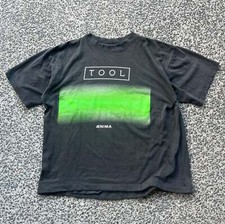 TOOL Aenima 90s RARE NZ black short sleeve T shirt remake tee