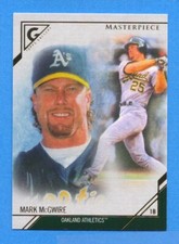2017 Topps Gallery Masterpieces #MP23 Mark McGwire Athletics