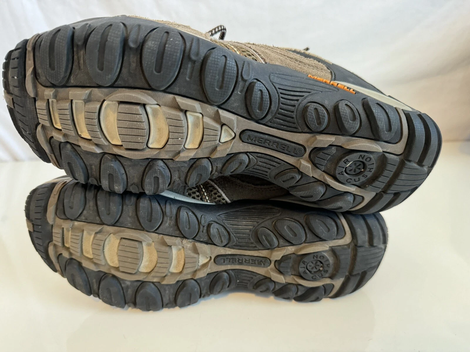 merrell canteen marmalade hiking trail cushion shoes