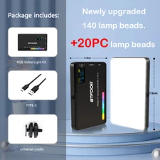 RGB LED Video Light Panel Fill Camera Photography Lighting panel For Vlog