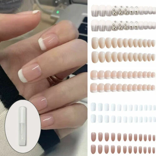 Natürliche/Weiße Nagel-Tips