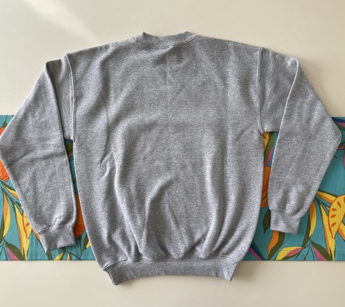 Love Valentine's Day Heather Gray Youth Large Crewneck Fleece Sweatshirt - Picture 6 of 6