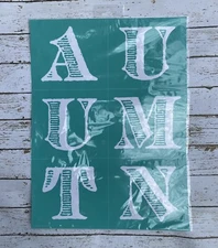 Chalk Couture Transfer “Autumn”