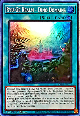Ryu-Ge Realm - Dino Domains CRBR-EN037 (SR)