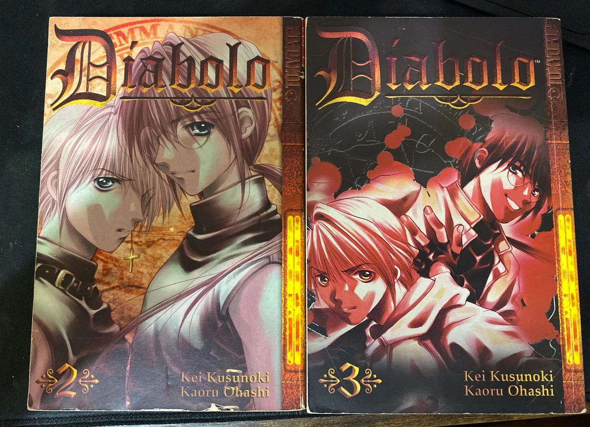 DIABLO Manga (English) Vol 2 & 3 : KUSUNOKI, OHASHI - Tokyopop HOROR | eBay