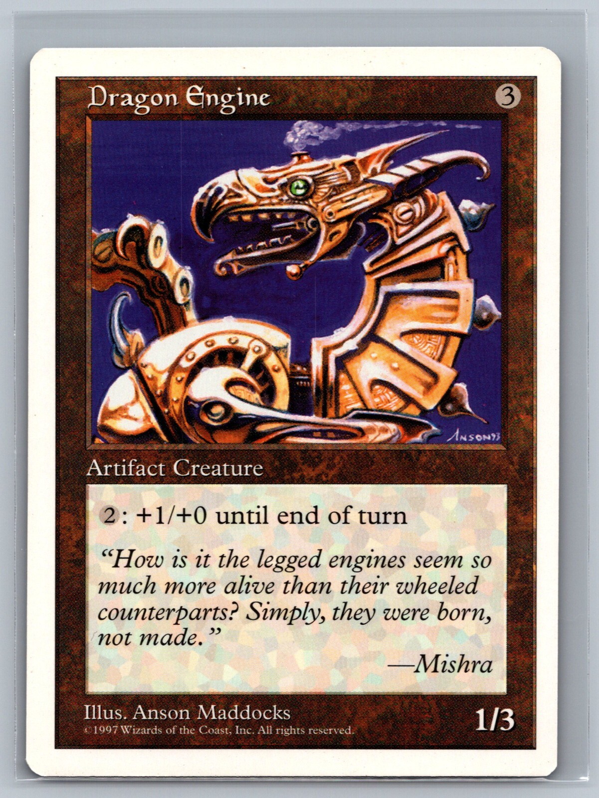 Magic The Gathering 5th Edition Dragon Engine MTG TCG CCG Fifth