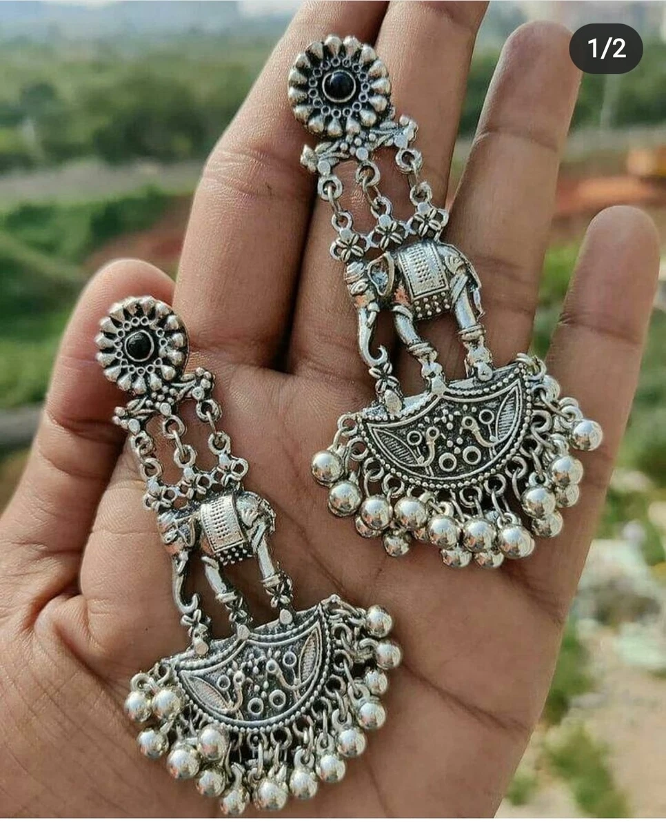 Best oxidized jewelry sale