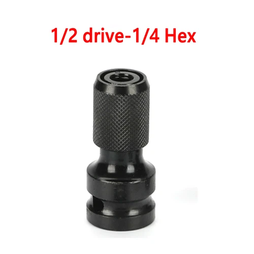 Impact Driver chuck ADAPTOR 1/2 drive 1/4 Hex drill bit for Dewalt Makita Bosch 