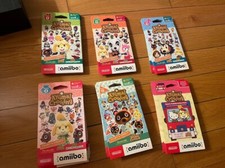 Animal Crossing New Horizons Amiibo Card Pack Series 1-5 Single Pack Nintendo