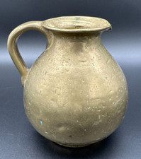 Zabytkowy mosiężny dzbanek - dzbanek solidny - używany - bardzo ładny - 1,8 kg