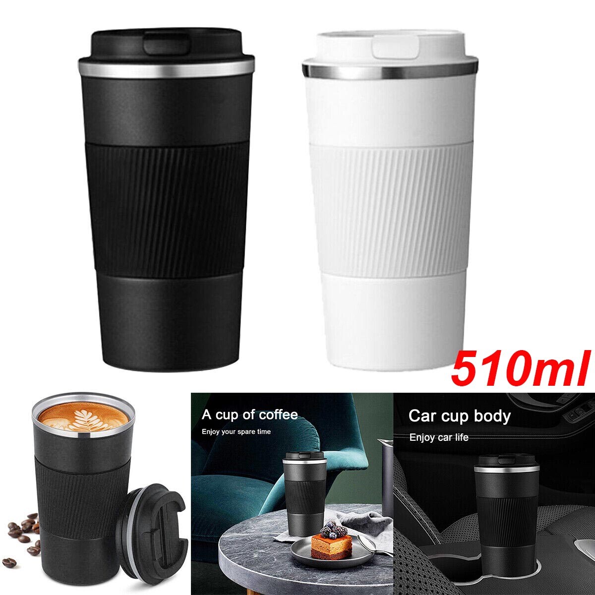 Leak Proof Best Coffee Thermos 2018 510ML Leakproof Insulated