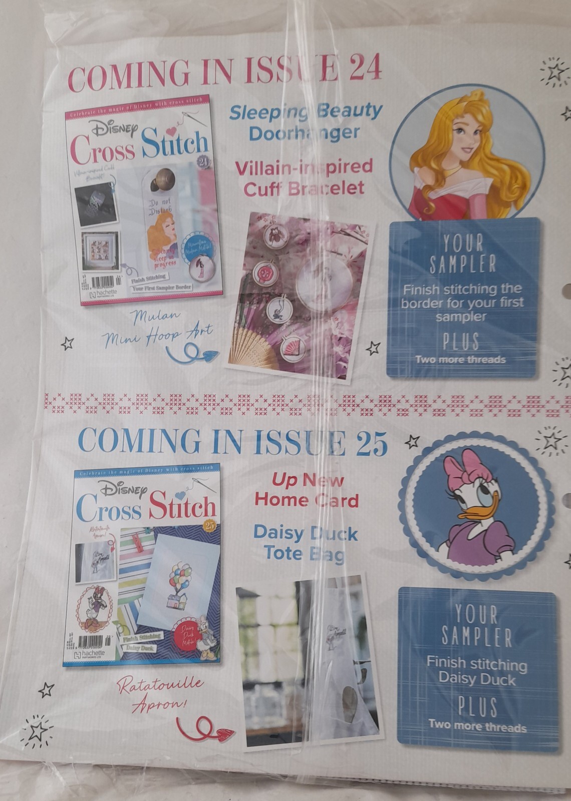 Hachette Partworks Ltd Disney Cross Stitch Part 23 eBay