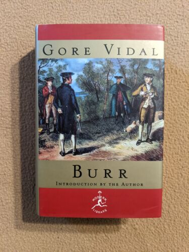Burr, Gore Vidal, SIGNED, 1st Modern Library Edition/1st Printing, 1998, HC/DJ - Picture 1 of 12