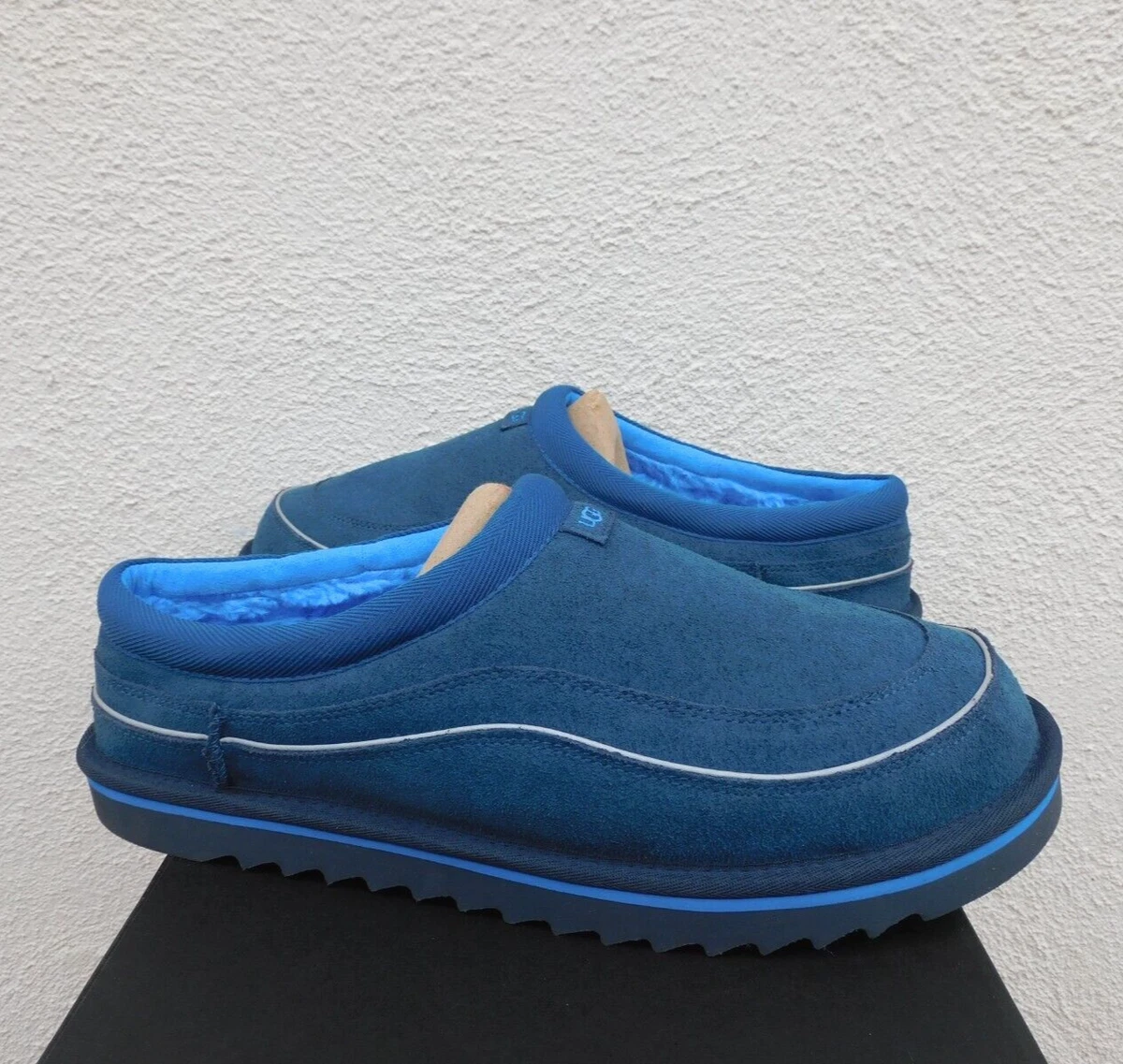 UGG Suede Blue Slippers for Men for sale | eBay display picture 1