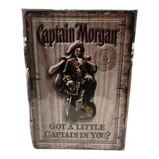 Captain Morgan Rum  Bar Pub Sign -  Got a Little Captain in You? - Mancave Sign