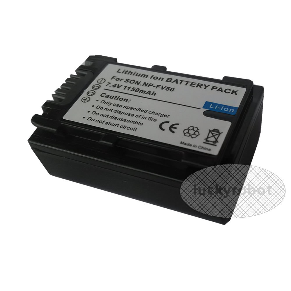 Batteria per Sony DCR-HC23E, 6,8V, Li-Ion