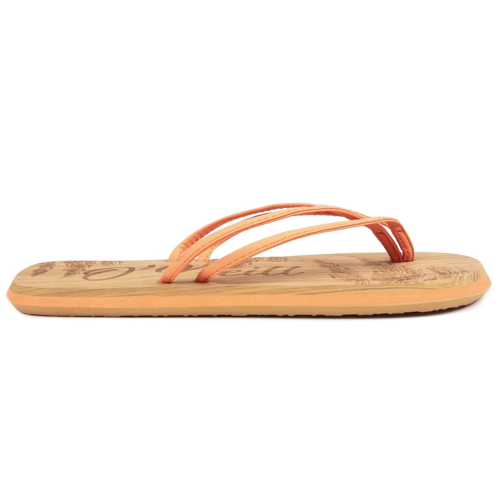 ONEILL Infants Ditsy Flip Flops Sandals Orange