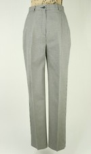 LIZ CLAIBORNE WOMEN'S BLACK/WHITE HOUNDSTOOTH PANTS SLACKS, LIZSPORT, SIZE 8P