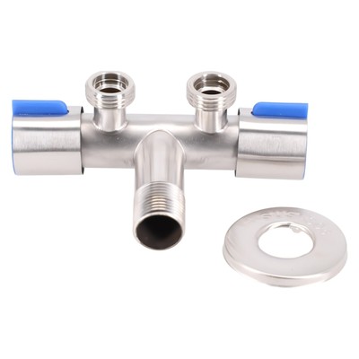 Wasserhahn Doppelgriff Waschmaschine Wasserhahn Edelstahl Kaltes Wasserhahn