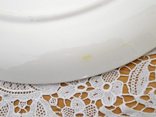 Vintage Salem Grant Crest COUNTRY CHARM Yellow Farm Platter ~ 10 3/4" x 11 1/2" - Picture 7 of 7