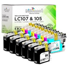 Compatible LC107 XL LC105 Ink Cartridges for Brother MFC-J4710DW MFC-J4610DW Lot