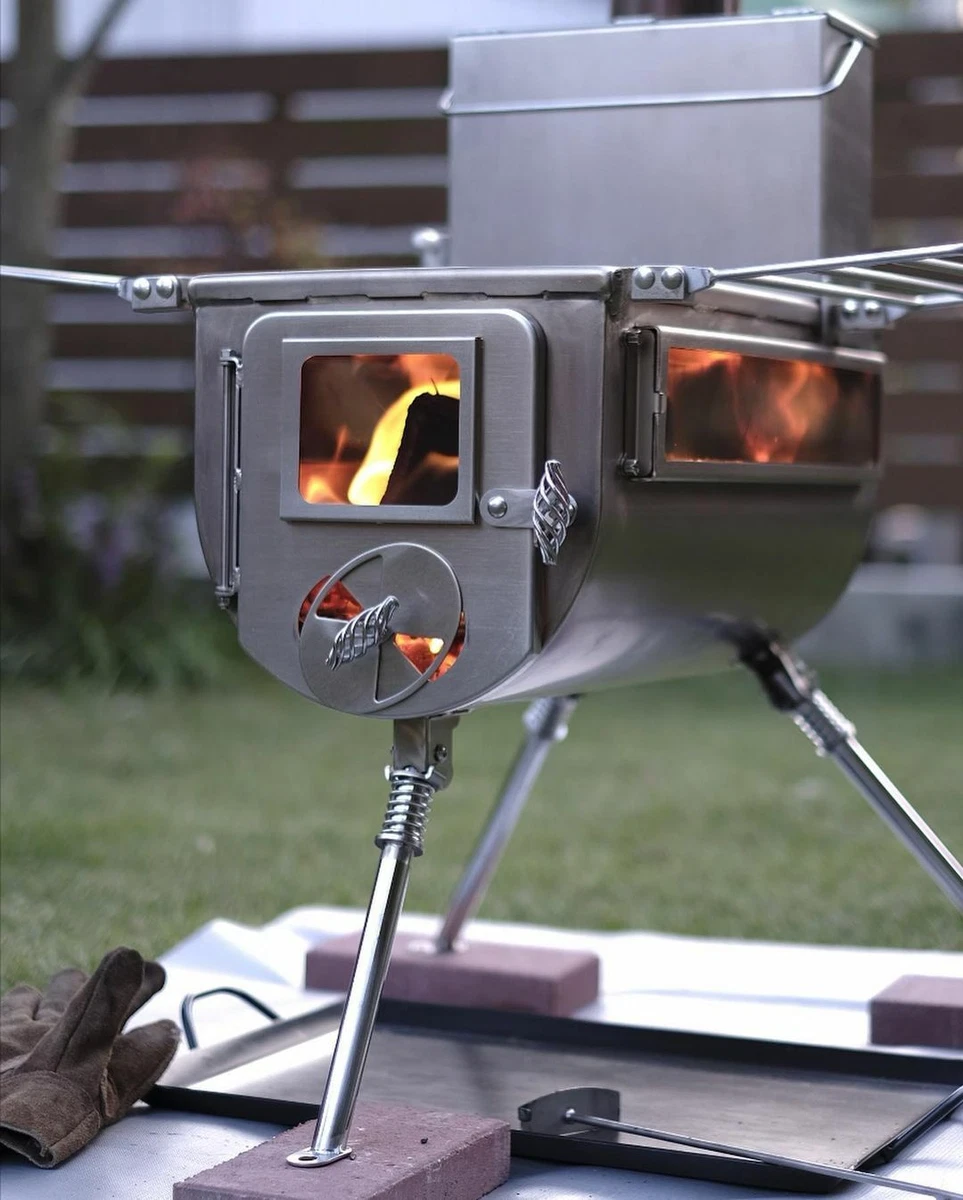 Winnerwell Woodlander Double View 1G M L sized Camping Stove Inc