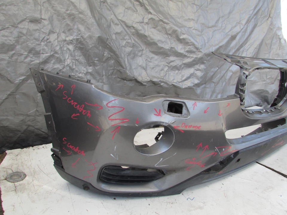 2015-2016-2017 BMW X3 F25 capa de para-choque dianteiro cinza 51117389902 fabricante de equipamento original - Imagem 2 de 4