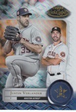 JUSTIN VERLANDER TOPPS GOLD LABEL CLASS 2 BASE NEW YORK METS #74 2022 22
