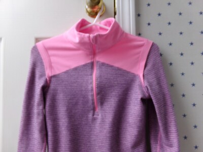 ivivva by lululemon Half Zip Shirt Size 12 Pink Pullover athletica Girls Henley