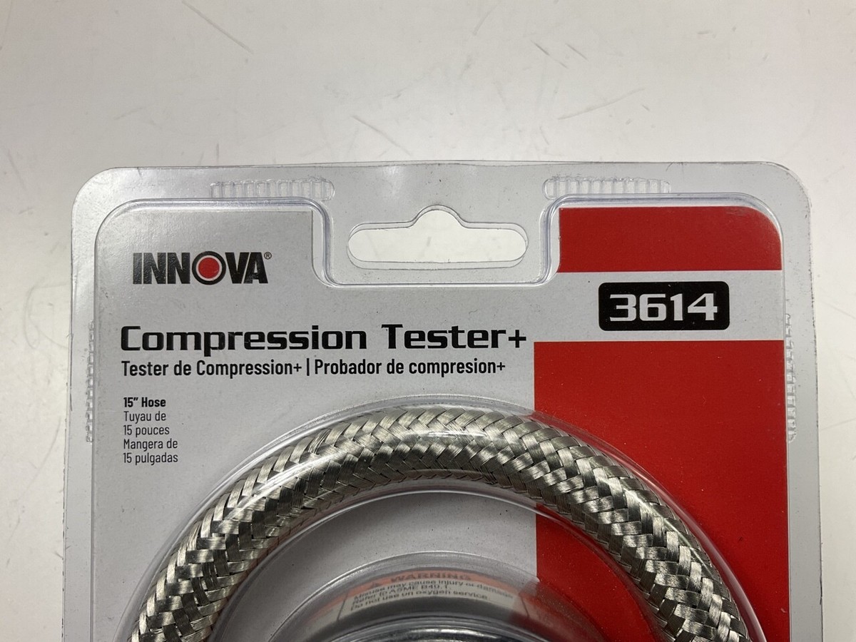Innova 3614 Kompressionstester Plus – 6-teiliges Set Für Motorprüfung An Auto, Motorrad, ATV & Boot