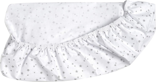 Set of 2 Flannel Fitted Sheets for Next to Me Cot 83 X 50 Cm - 100% Warm, Soft C - Picture 4 of 12