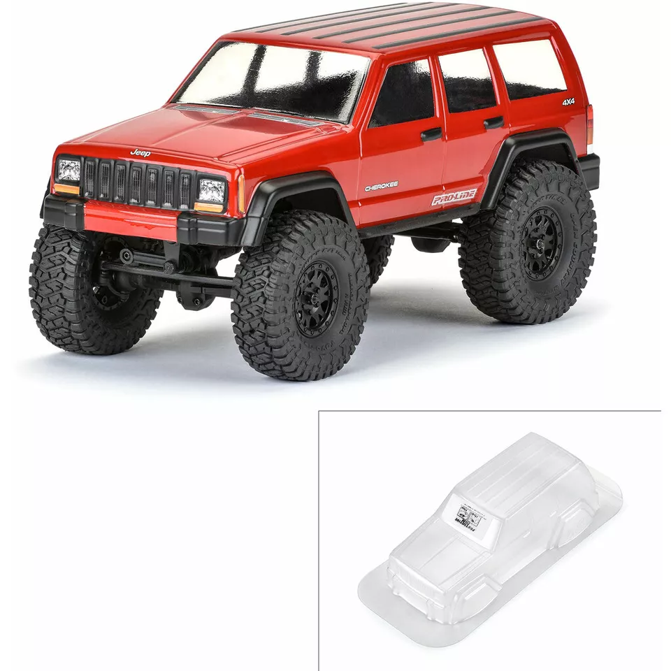 Pro-Line 363100 2001 Jeep Cherokee Clear Body for SCX24 - Image 2 of 2