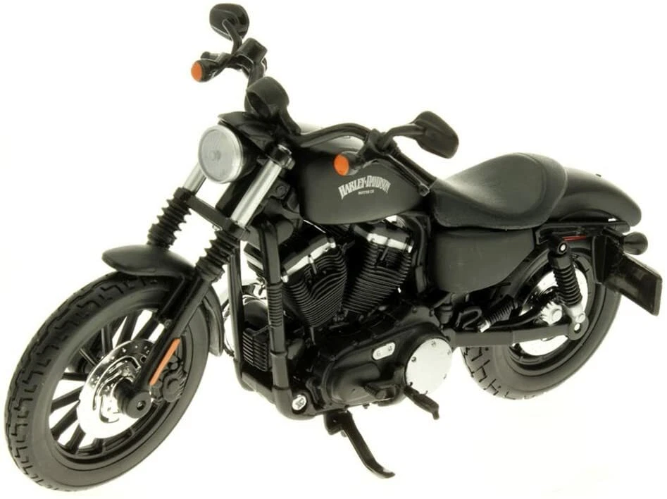 Maisto 32326 Harley Davidson Sportster Iron 883 '13 (Noir, Échelle 1:12) - Photo 2/3