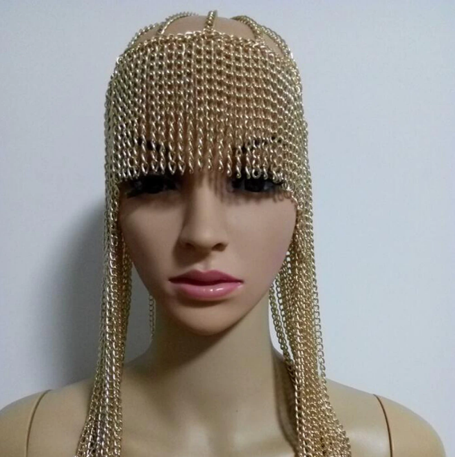 metal chain headpiece