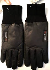 WINTER RIDING GLOVES, Leather,  WATERPROOF,  THERMAL LINED