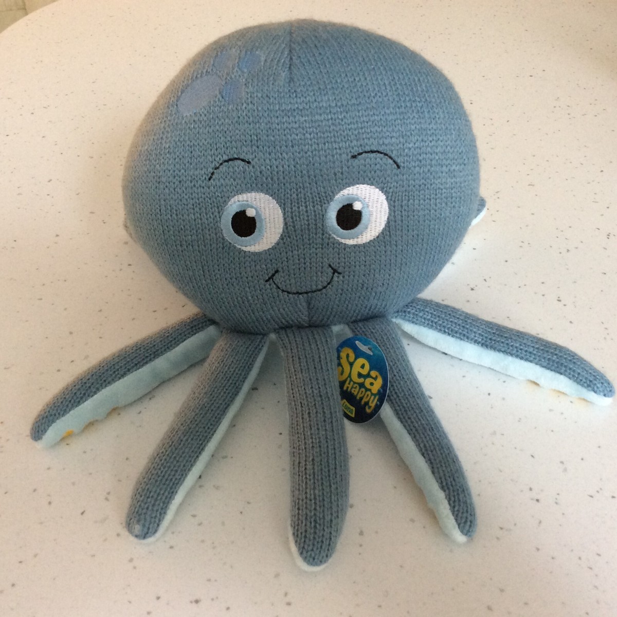 LUNA the Scandi Sea Happy OCTOPUS Plush Soft Toy with Tentacles