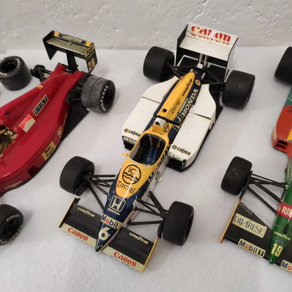 TAMIYA KIT 1:20 VINTAGE LOTTO FORMULA 1 FERRARI MCLAREN HONDA FORD WILLIAMS - F1 - Immagine 3 di 4