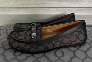 coach signature loafers